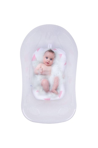 Sevi Bebe Cozy Banyo Minderi Art-69 Pembe Üçgen