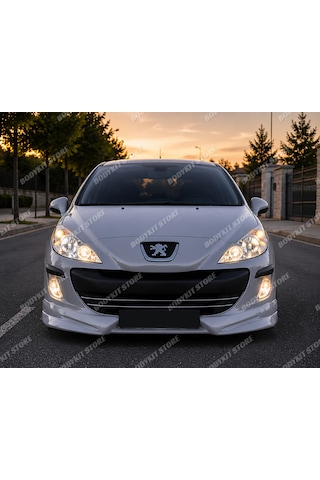Peugeot 308 Ön Tampon Eki Makyajsız Kasa - Boyasız - Fiber - Açıklamayı Okuyun