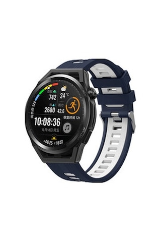 Samsung Galaxy Uyumlu Watch 46mm Krd-55 Silikon Kordon - Lacivert