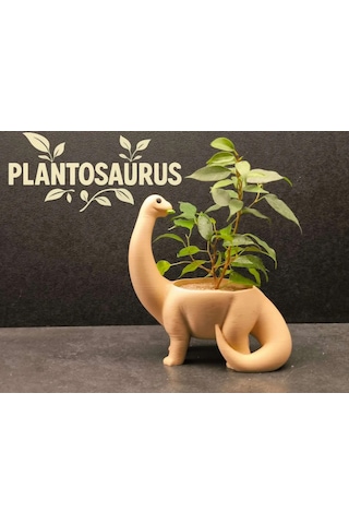 Dinozor Saksı Dekoratif Bitki Saksısı Sevimli Masaüstü Saksı