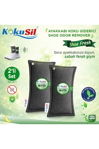 Kokusil Ayakkabı Koku Giderici Shoe Fresh 2li Set