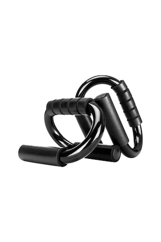Triathlon T-103 Metal Şınav Barı, Siyah