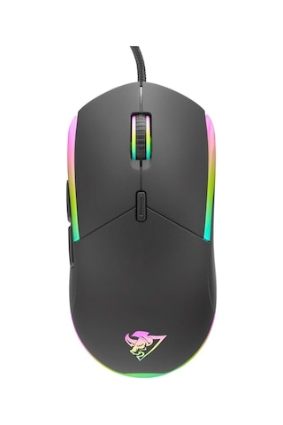 Hadron G380 3600dpi Rgb Ledli 1.50mt Usb Kablolu Oyuncu Mouse - Siyah G380