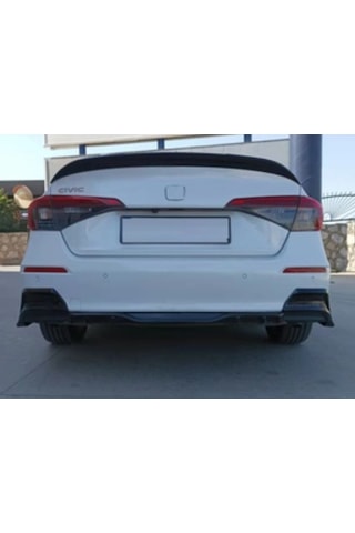 Honda Civic Fe Arka Tampon Eki Flap 2 Parça (Plastik) 2022 Üz