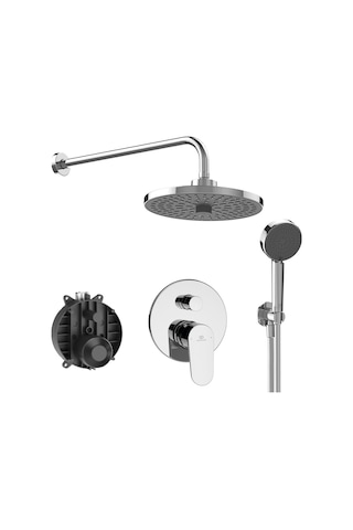 Ideal Standard Bd828aa Cerafine O Ankastre Banyo Duş Sistemi Seti, Krom Krom