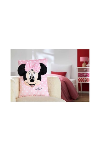 Özdilek Lisanslı Dekoratif-3d Minnie Mouse Cushio-kırlent Yastığı
