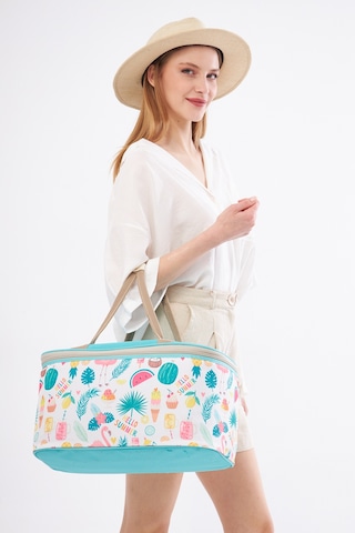 Superbag 22 Litre Piknik Çantası Kamp Çantası Sıcak Ve Soğuk Tutan Çanta Mavi Mavi