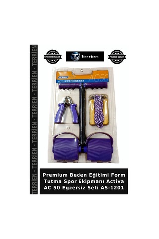Premium Beden Eğitimi Form Tutma Spor Ekipmanı Activa Ac 50 Egzersiz Seti As-1201 Çok Renkli