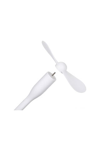 Jeehugo Type-c Çift Fonksiyonlu Mini El Ventilatörü - Taşınabilir, Sessiz Ve Yumuşak Tpe Bladeslı Usb Cep Telefonu Fanı Beyaz Diğer