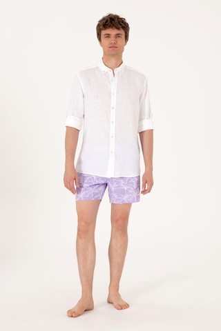 U.s. Polo Assn. Erkek Lila Deniz Şortu 50299781-vr034 Lila