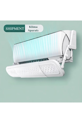 Evrensel Ayarlanabilir Metal Tokalı Klima Aparatı Hava Yönlendirici Aparat Delikli Split Tipi Sperlik White Evrensel Ayarlanabilir Metal Tokalı Klima Aparatı Hava Yönlendirici Aparat Delikli Split Tipi Sperlik White