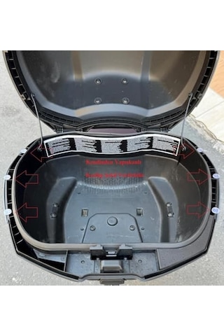 N Max - X Max - Pcx - Adv - Forza Motosiklet Çanta Topcase Ses Kesici Lastik Genel