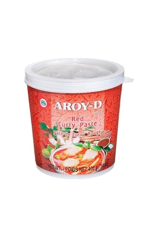 Aroy-D Kırmızı Biber Köri Ezmesi 400 G