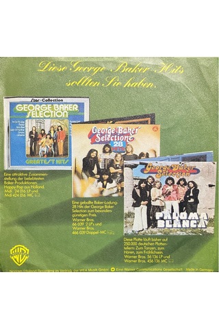George Baker Selection Morning Sky 45lik Plak
