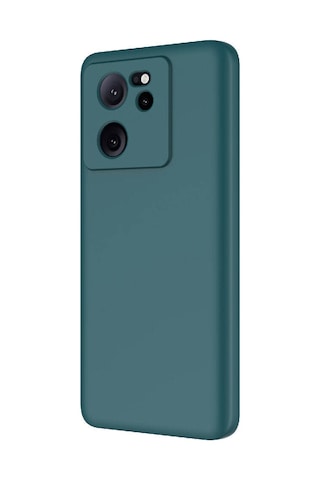Xiaomi Mi 13t Pro Kılıf Yumuşak Silikon Kamera Korumalı Lansman Erd Koyu Mor