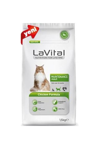 La Vital Maintenance Tavuklu Yetişkin Kedi Maması 1500 G