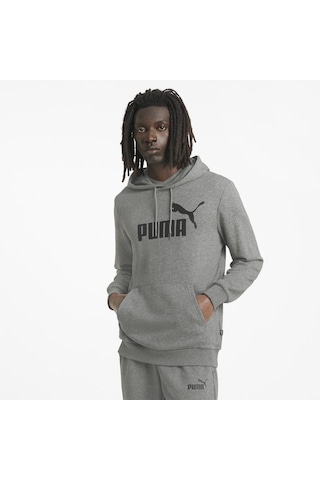 Puma 58668803 Ess Big Logo Erkek Sweatshirt renkli Çok Renkli