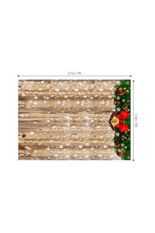 Youtek Noel Temalı Fotoğraf Arka Planı, 2.1x1.5m Poliester, W-851 Ve Diğer Modeller