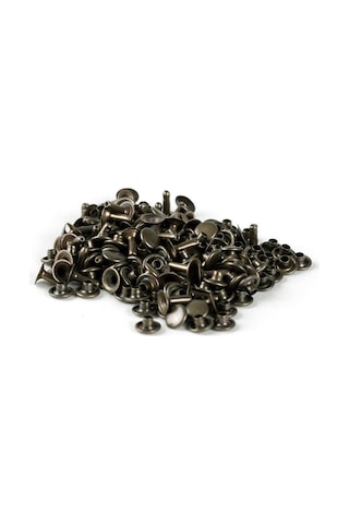 7 Mm 33 No Antik Renkli Perçin Rivet 30 Adet Antik Kahve