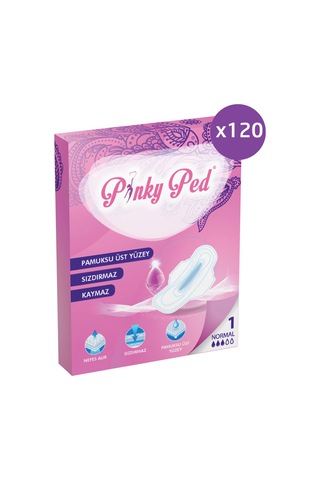 Rulopak Pedmatik Ped 120'Li Ped Otomatı Pedi