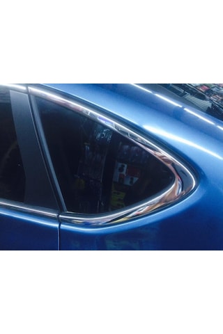 Opel Astra J Sedan Cam Çerçevesi Krom Nikelaj (471862672)