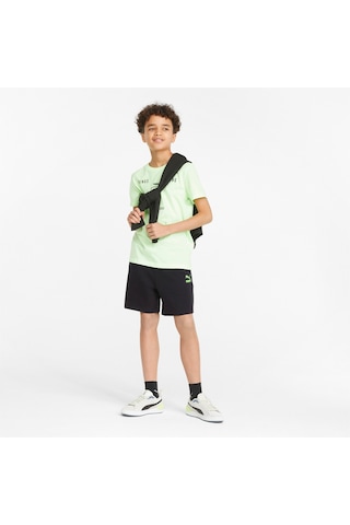 Puma 84696901 PLAY UV Graphic Çocuk Şort Siyah