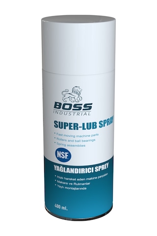 Boss Yağlandırıcı Sprey - Gıda Onaylı Nsf Boss Yağlandırıcı Sprey - Gıda Onaylı Nsf