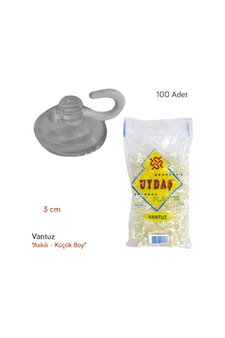 Carub Askı Vantuz Küçük Boy 3 Cm 100 Lü Br4620701 (427391908)