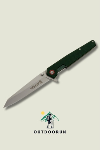 Haki Renkli Efendi Kamp Çakısı - 21,5 Cm Haki
