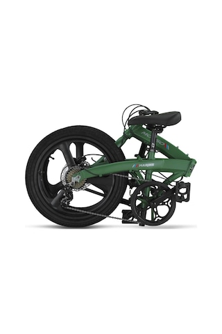 Mosso Marine 20 Jant 12-hyd-7spd Katlanır Bisiklet Mat Race Green Yeşil