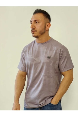 Nature The Brand Reglan Kol Sporcu Tişört, Fitness Tişörtü, Nefes Alan Tişört,antrenman Tişörtü, Koşu Tişörtü Desenli