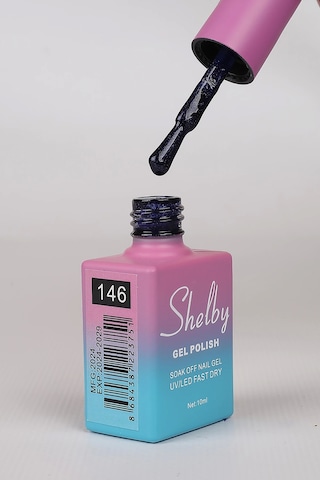 Shelby 10 Ml. A146 Renkli Işıltılı Kalıcı Oje