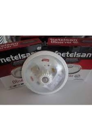 Observer Digital Başlıklı 360 Tavan Armatürü Beyaz - Kahverengi