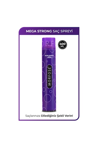 Morfose Mega Strong Saç Spreyi 400 ML