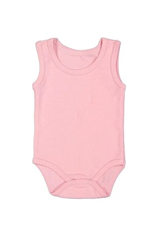 Lafiny Pamuk Çıtçıtlı Bebek Body Zıbın 5'li Paket 1369 Pembe