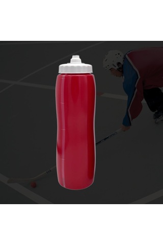 Homyl Sıkılabilir Su Şişesi 950ml Seyahat Hokeyi Yetişkinler Kırmızı
