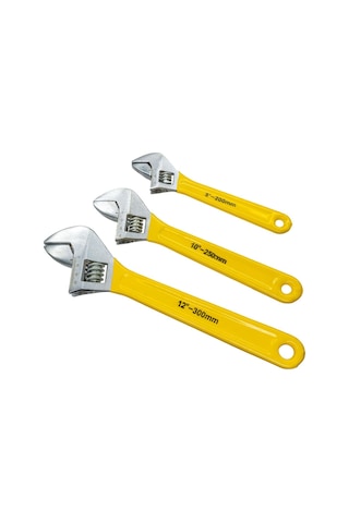 6013 Kurbağacık Anahtar Seti 8"-10"-12" 3 Parça