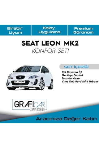 Seat Leon Mk2 Konfor Seti -Araç Içi Ses Kumaş Kaplama