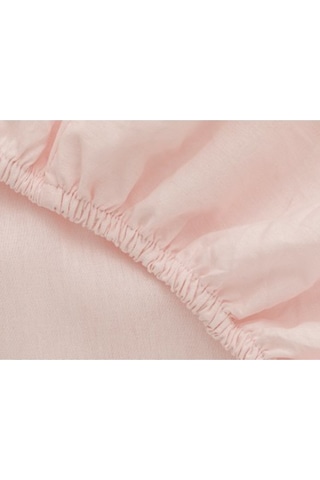 Tek Kişilik 100X200 Lastikli Çarşaf Takımı - Toz Pembe
