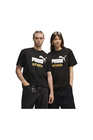 Puma Future Archive King Unisex Siyah Günlük Stil T-shirt 63440601 Siyah