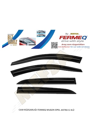 Cam Rüzgarlığı Fermeq Mugen Opel Astra G 1998-2008 4lü