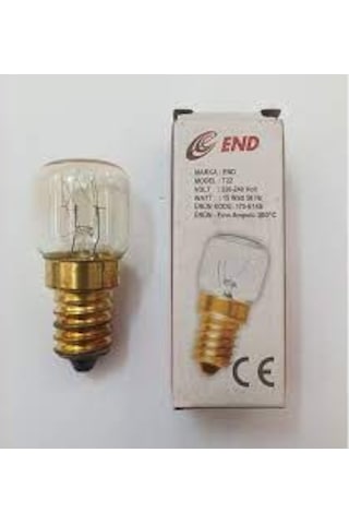 End Fırın Ampulü 15 Watt E14 Duy 300'' Sıcaklığa Dayanıklı