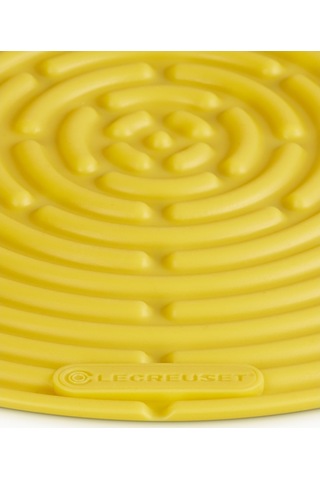 Le Creuset Yuvarlak Silikon Nihale & Tencere Tutacağı Mutfak Ekipmanları Koyu Sarı