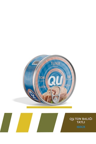 Qu Tatlı Ton Balığı 160 G