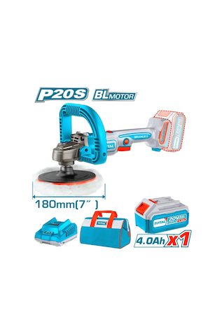 Total Lı-ıon Akülü Polisaj Makinesi