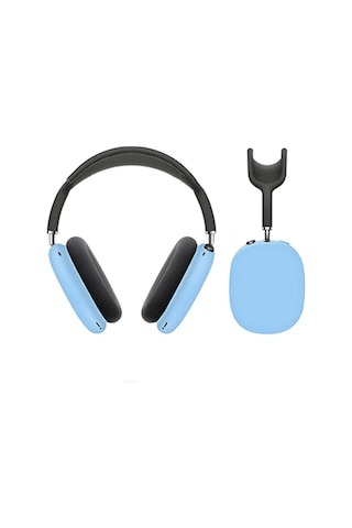 Ally Airpods Max İçin Çizilme Önleyici Koruyucu Silikon Kılıf- 5775 Mavi