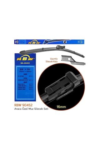 Silecek Süpürgesi 650/400 Mm Aerotwın Bmw-cıtroen C3-hyundaı Tucson-opel-seat Leon