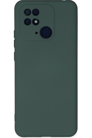 Xiaomi Redmi 10c Kılıf Lansman İçi Kadife Kamera Korumalı Nano Silikon Kılıf