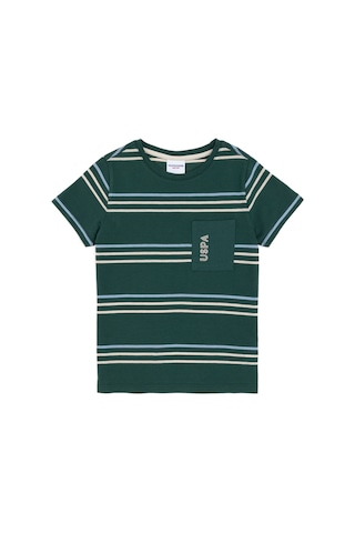 U.s. Polo Assn. Erkek Çocuk Koyu Yeşil Tişört Basic 50295562-vr079 Koyu Yesıl Koyu Yeşil