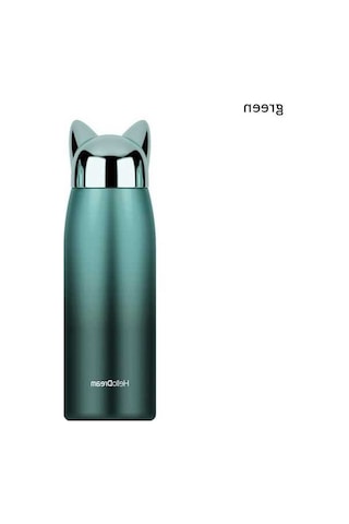 Novahub 300ml Paslanmaz Çelik Kedi Kulaklı Kupa - Taşınabilir Seyahat Kahve/çay-161 Altın Altın